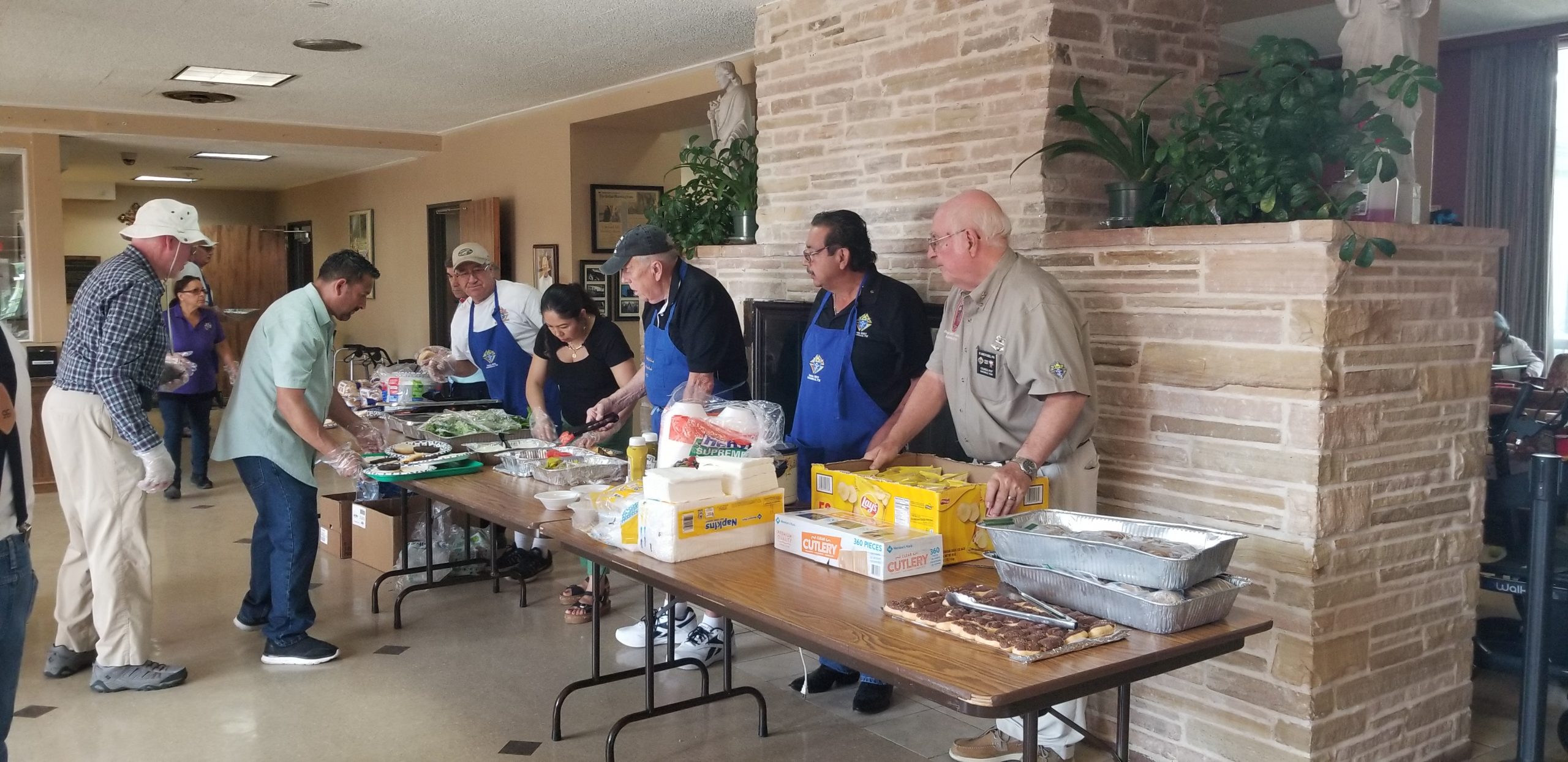 St. Joseph’s Residence Cookout