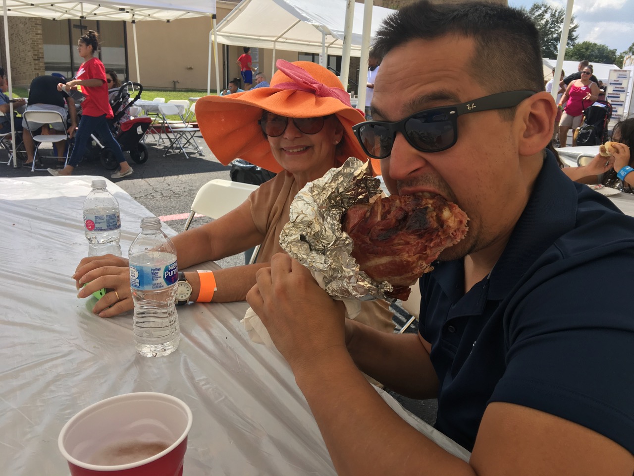 Festival Set-up – the Midway
