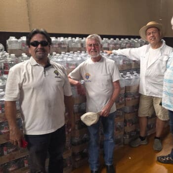 A Generous Donation of Bottled Water
