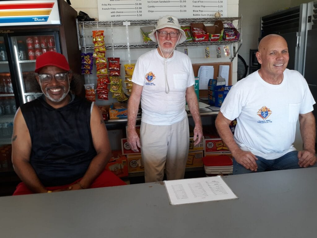 Eric Conner, Larry Balagna, and Rod Kinard
